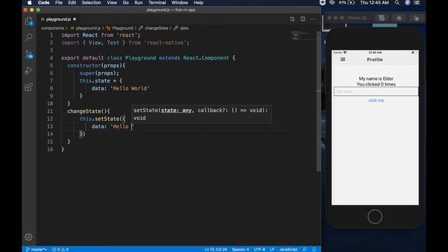 React Native ComponentDidMount method смотреть онлайн