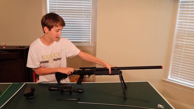 Echo 1 ASR Airsoft Sniper Review + Shooting Test | Dr. Airsoft смотреть онлайн