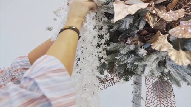 Морская тема. Украшение  елки в стиле Goodwill