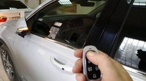 Hyundai Santa Fe IV re. (TM) 2021 дистанционный запуск Pandora X1900bt