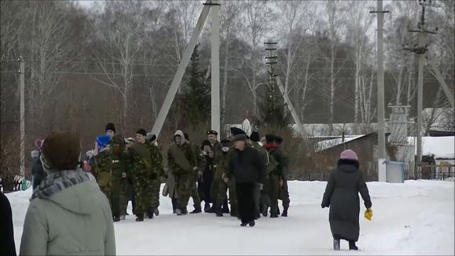 Лыжный агитпоход 06 03 2015 г п Ламенский Посвящен 70 летию Великой Победы смотреть онлайн