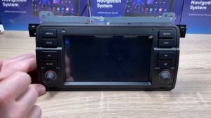 Штатная магнитола для BMW E46 на базе Фндроид 10.