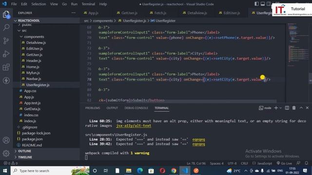 React JS Tutorial for beginners Hindi 2022 Part - 23 | File Upload Axios #reactjstutorial #react смотреть онлайн