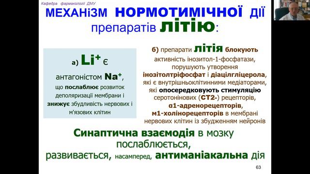 Фармакологія ЦНС: психо- та нейротропні засоби депримуючої дії смотреть онлайн
