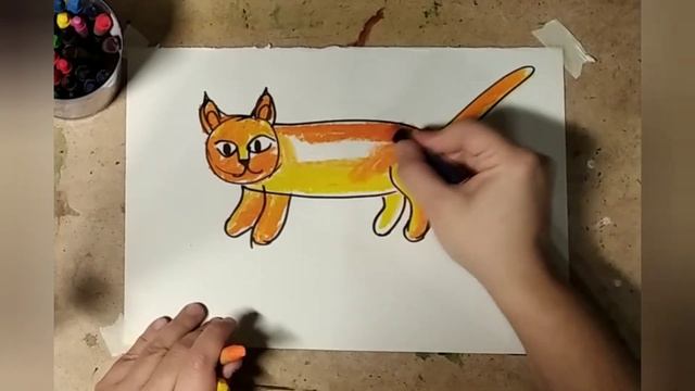 Рисуем тигра смотреть онлайн