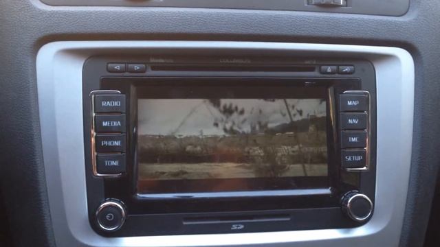 Оригинальная навигация Skoda Columbus смотреть онлайн