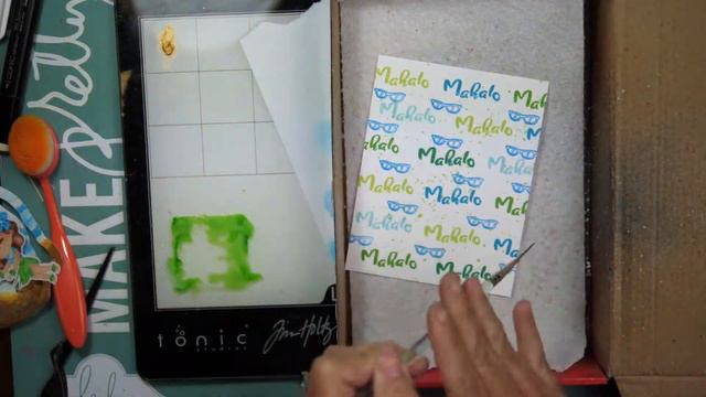 #7KidsCraftsSummerLuvin Hop| Creating Backgrounds With Accessory Stamps смотреть онлайн