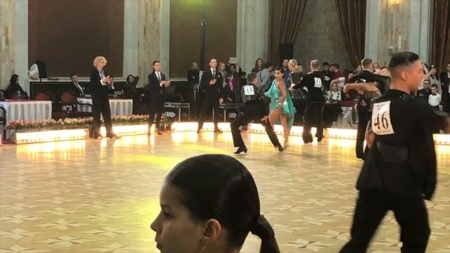 Daniil Bondarenco - Juliana Reis Antunes, POR | Samba | WDSF European Championship Youth Latin 2019 смотреть онлайн