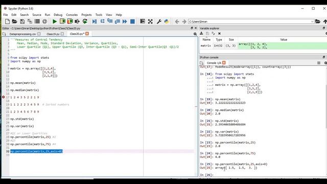 Statistics with Python | Machine Learning | Measures of Central Tendency | Mean | Median | Mode - P смотреть онлайн
