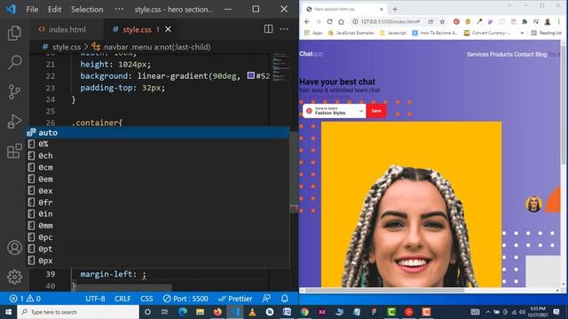Create Hero section with Html and Css - Simple Hero section смотреть онлайн