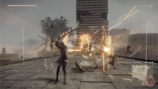 Nier Automata - Quest (With 2B) - Robo Dojo - Red Belt (gameplay) [1080p 60fps] смотреть онлайн