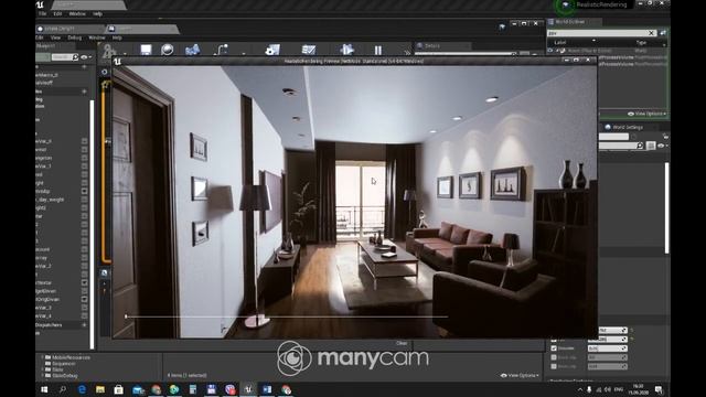 UE4 Управление Post Process volume через Blueprint. BP control postProcess Tutorial. смотреть онлайн