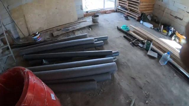 Стройка дома (часть 18) - фасад готов, внутренняя отделка смотреть онлайн