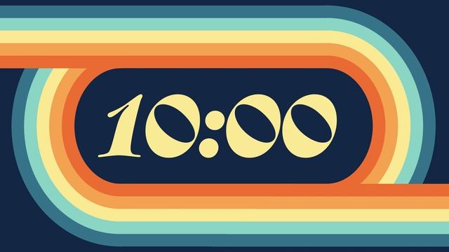 Groovy 20-Minute Countdown Timer смотреть онлайн
