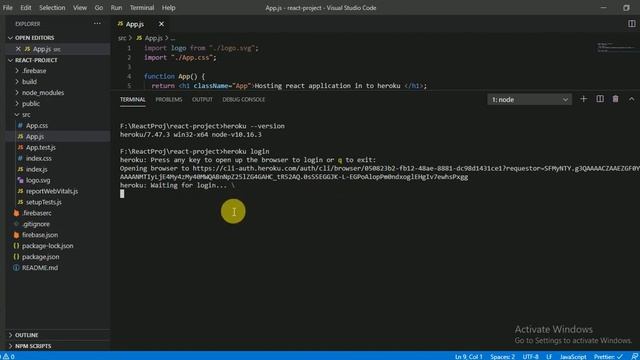 Deploy React app to Heroku смотреть онлайн