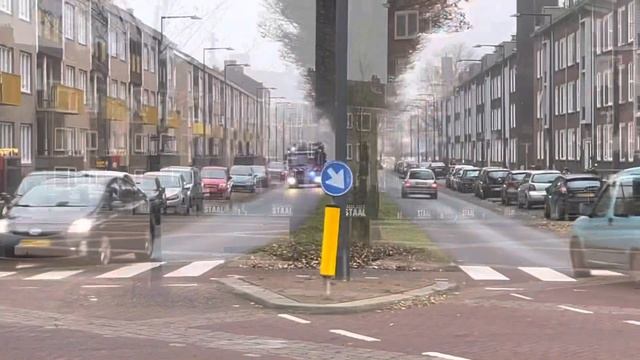 Brandweer Velsen-Zuid & Halfweg-Zwanenburg met Spoed naar een brand in spouwmuur | 10/12/2022 смотреть онлайн