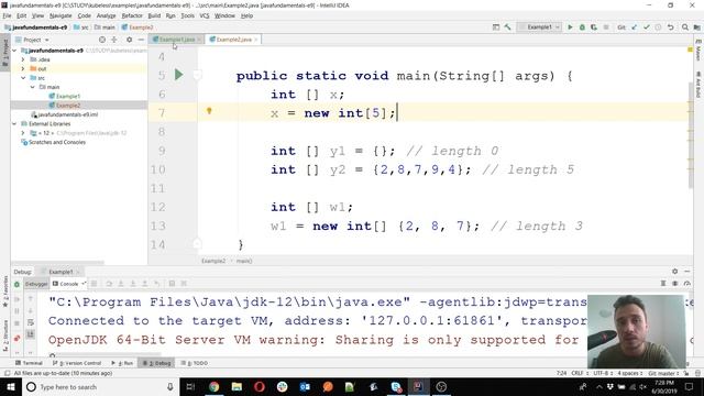 Java Fundamentals - Lesson 9 - Arrays смотреть онлайн