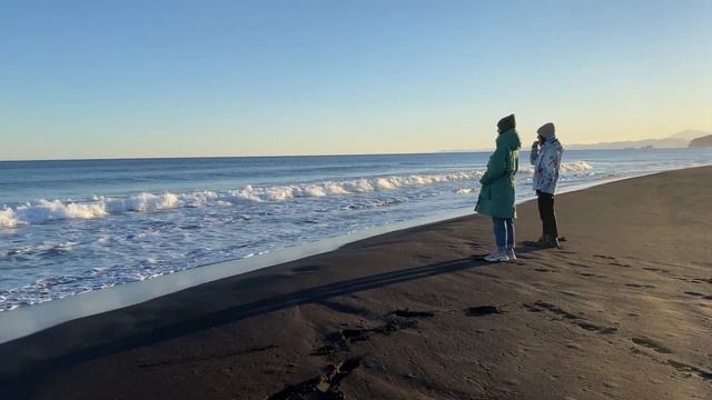 Халактырский Пляж отдых с семьей на Камчатке