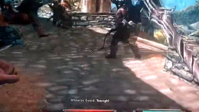 Skyrim - Raping the man in prison and beyond. смотреть онлайн