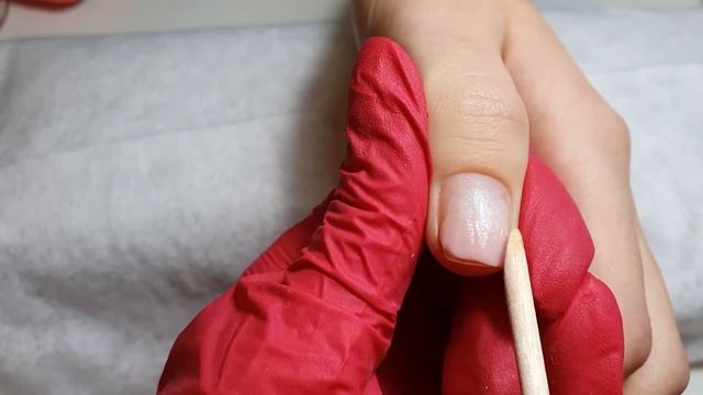 Акригель // Укрепление акригелем // Комби маникюр смотреть онлайн