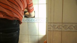 Инсталляция Alcaplast вода идёт на проток