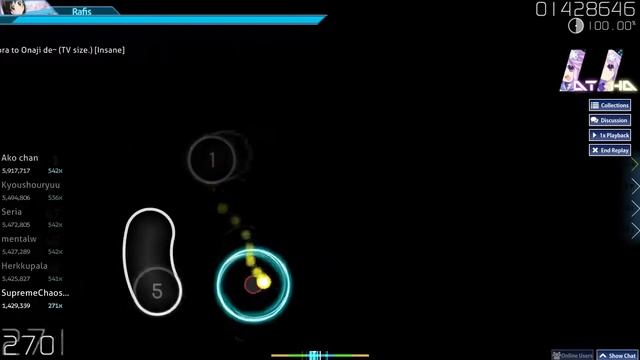 marble - Sakura Sakura Saku ~Ano Hi Kimi o Matsu Sora to Onaji de~ (TV size.) [Insane] +HD,DT смотреть онлайн