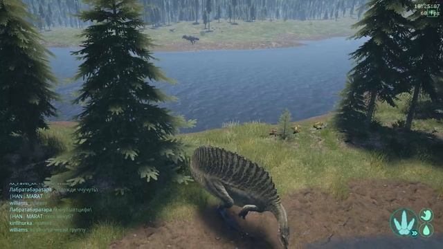 The Isle Legacy|❗ СПИНОЗАВР ПРОТИВ ДВУХ РЕКСОВ ❗ часть 2❗ смотреть онлайн