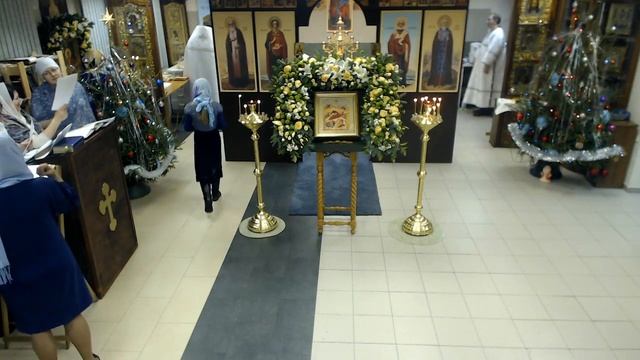 19.01.07 Вечерня. Утреня. 1 Час. смотреть онлайн