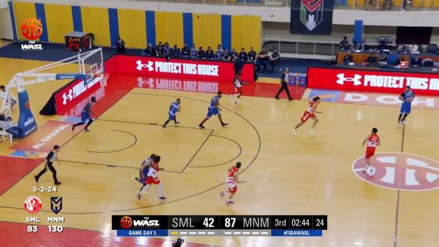 FIBA WASL 23/24 West Asia League | AL SHAMAL VS MANAMA | GAME HIGHLIGHTS смотреть онлайн