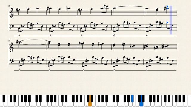 Pocket Mirror - Rose Red [Piano Sheet Music] смотреть онлайн