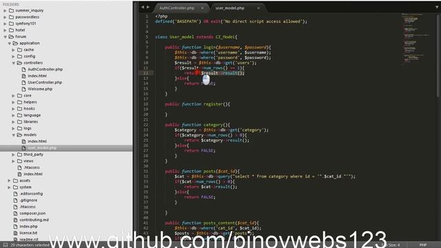 Codeigniter admin and user roles смотреть онлайн