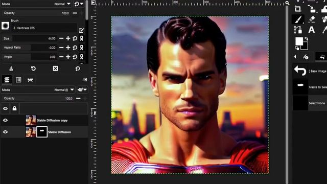Stable Diffusion In Painting Directly in GIMP - no sound смотреть онлайн