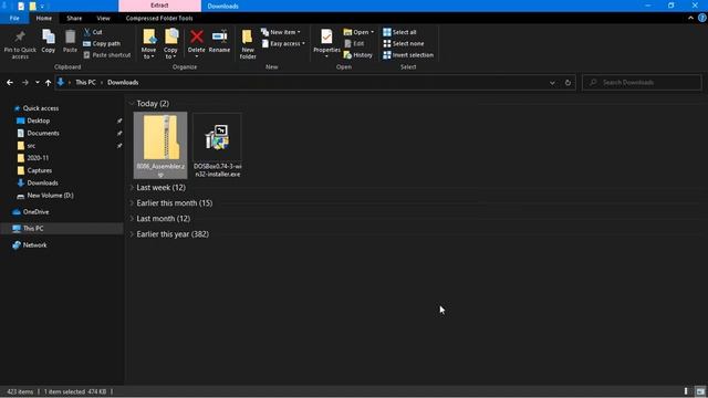 How to install DOSBox and how to start 8086 program смотреть онлайн