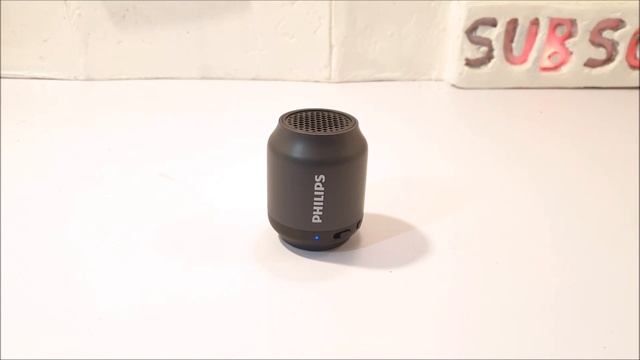 Philips BT25B Bluetooth Speaker Unboxing - B&M Tech Review смотреть онлайн