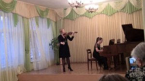 Р. Глиэр Романс для скрипки и фортепиано