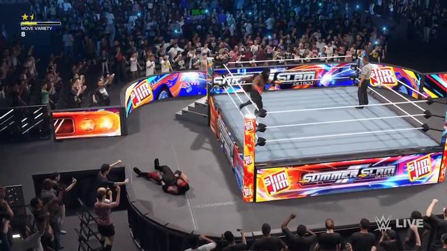 WWE 2K24 GAMEPLAY - UNDERTAKER & KANE VS RANDY ORTON & ROMAN REIGNS смотреть онлайн