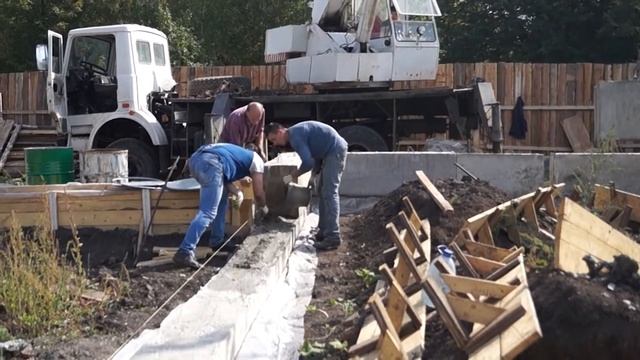 фундамент дома смотреть онлайн