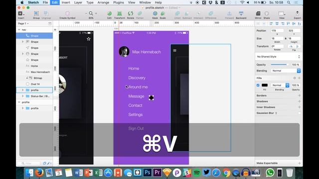 Sketch 3 Tutorial • Vibrant Side Menu UI/UX • Sketchapp Tutorial & Design Workflow смотреть онлайн