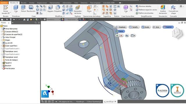 Cómo convertir un STL en IPT - Autodesk Inventor смотреть онлайн