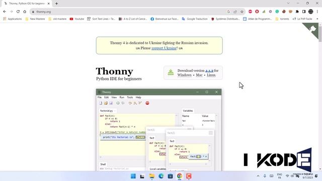 Download & install Thonny IDE (+small talk) смотреть онлайн