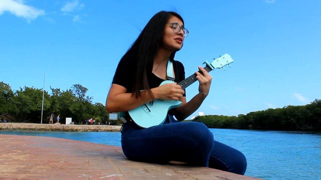No te apartes de mí ukulele cover смотреть онлайн