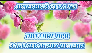 Диета при заболевании печени. Питание при заболевании печени и поджелудочной железы по Певзнеру смотреть онлайн