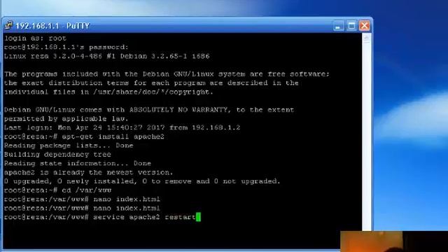 Tugas TKJ (Web Server dan Samba) смотреть онлайн