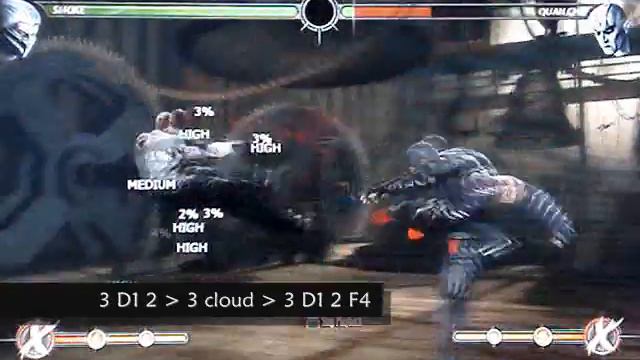 Create Combos - Smoke - Mortal Kombat 9 (MK2011) смотреть онлайн