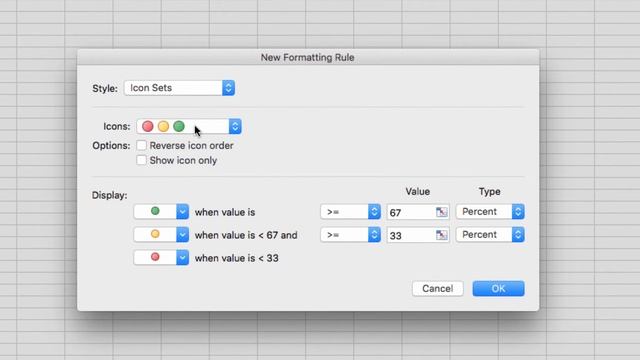 How to Use Icons in Your Conditional Formatting in Excel for Mac смотреть онлайн