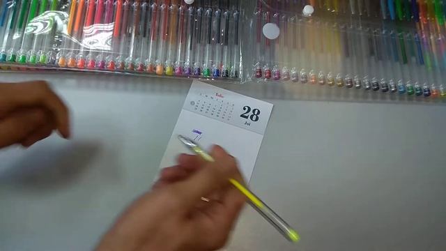 120 неповторяющихся цветных гелевых ручек!!! смотреть онлайн