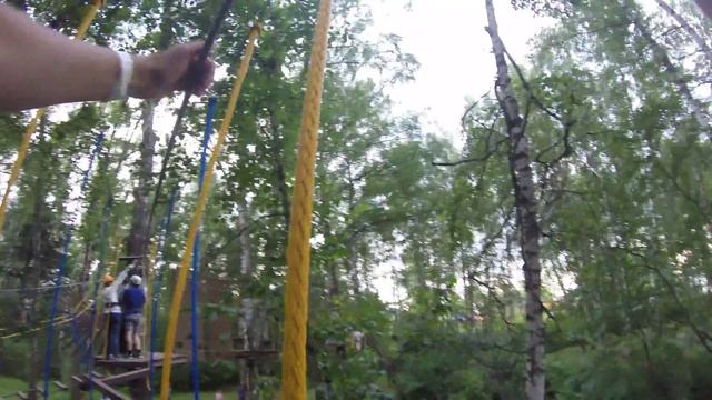 Прохождение веревочного городка смотреть онлайн