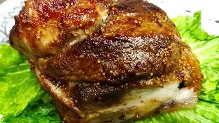 Рулька запечённая! Пальчики оближешь! Хоть в горячем, хоть в холодной виде!