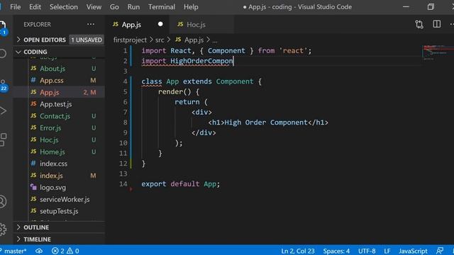 #45 High Order Components (HOC) in ReactJs смотреть онлайн