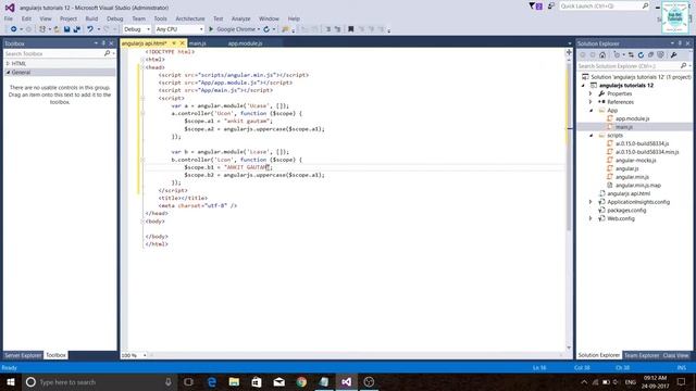 How to use angularjs api example in asp.net || visual studio 2015 #angularjs tutorials12 смотреть онлайн